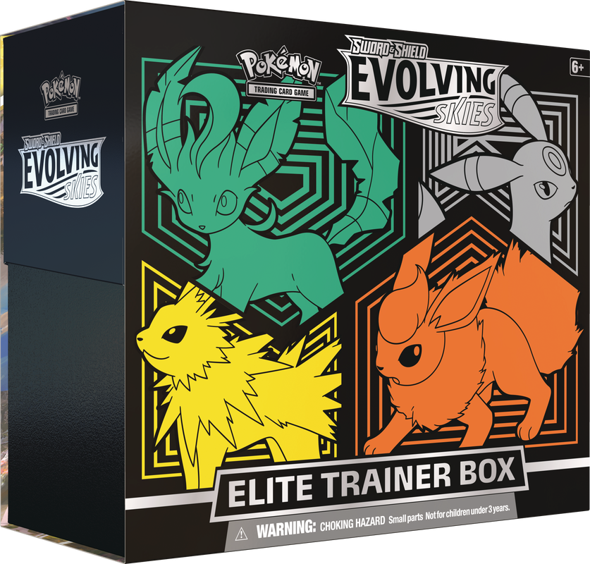 Pokemon SWSH7 Evolving Skies Elite Trainer Box