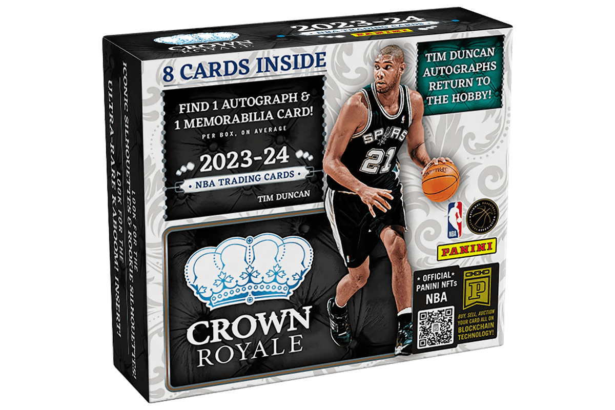 2023 - 24 Panini Crown Royale Basketball Hobby Box - Premier Trading Cards