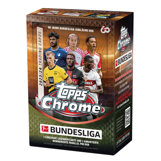 2023/24 Topps Chrome Bundesliga Soccer Hobby Box