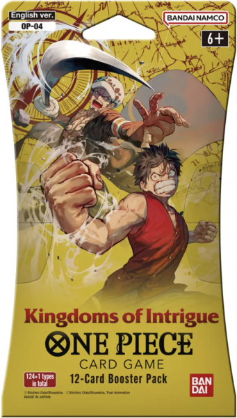 One Piece TCG: Kingdoms of Intrigue Blister Booster Pack - Premier Trading Cards