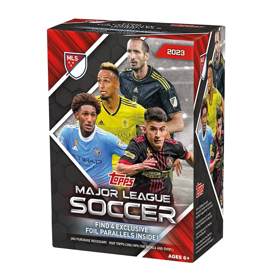 Major League Soccer 2023 Topps Value Box