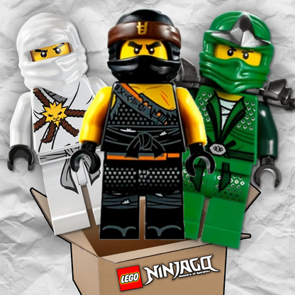 LEGO Ninjago Mystery Minifigure Blind Bag - 100% Genuine Lego (Kai, Jay, Cole)