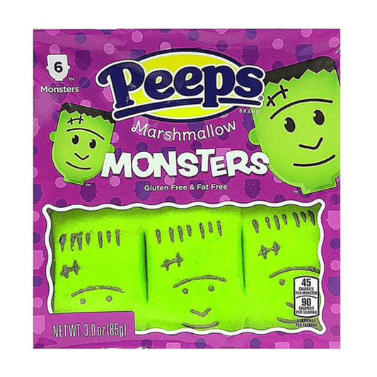 Peeps Marshmallow Monsters - 6 Pack Halloween Candy - Premier Trading Cards