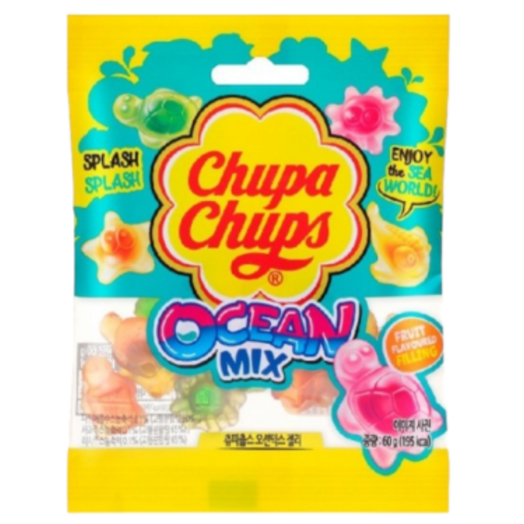 Nongshim Chupa Chups Ocean Mix Jelly Korean - Premier Trading Cards