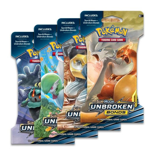 Pokémon TCG: SM10 Unbroken Bonds Sleeved Booster Pack - Premier Trading Cards