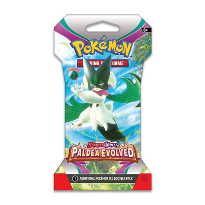 Scarlet and Violet Paldea Evolved - Pokémon Booster Pack - Premier Trading Cards