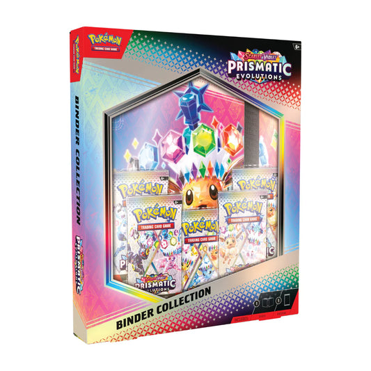 Pokemon Prismatic Evolutions Binder Collection (Pre-Order)