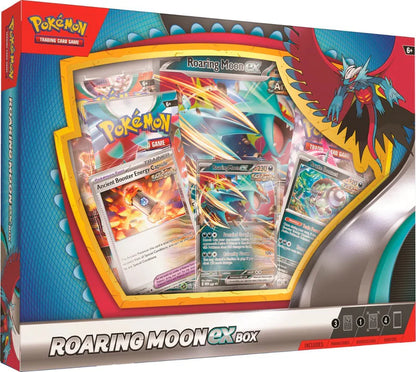 Pokemon Roaring Moon/Iron Valiant EX Box (Pre-Order) - Premier Trading Cards