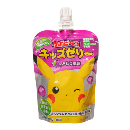 Lipovitan Pokémon Kids Jelly Grape Flavor 136g (Japan)