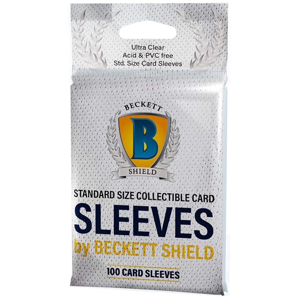 Beckett Shield Standard Sleeves 100CT - Premier Trading Cards