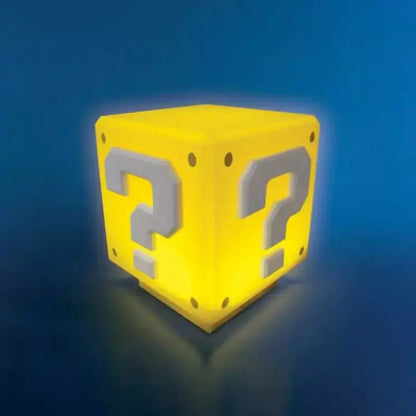 Mario "?" Cube Bedroom Bedside Lamp Home