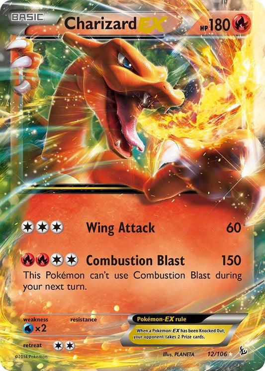 Charizard EX - 12/106 - Ultra Rare - Premier Trading Cards