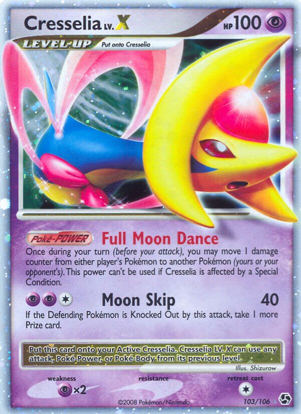 Cresselia Lv.X - 103/106 - Ultra - Rare - Premier Trading Cards