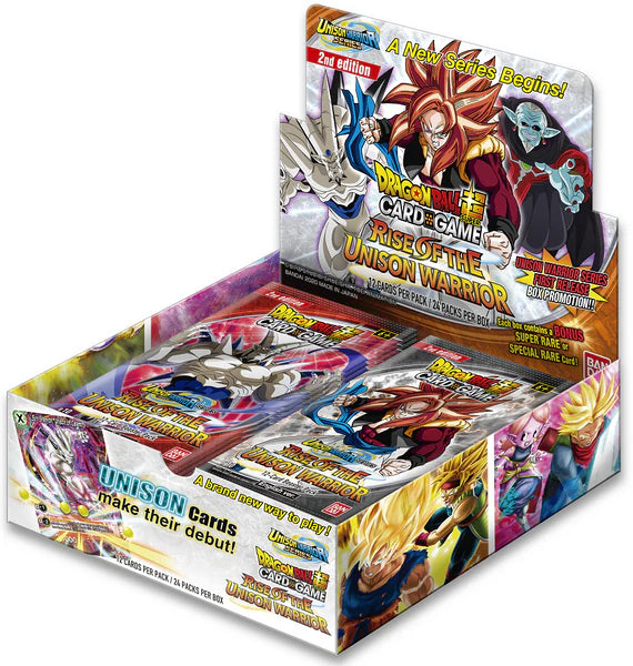 Dragon Ball Super: Rise of the Unison Warrior Booster Box 2nd Edition - Premier Trading Cards