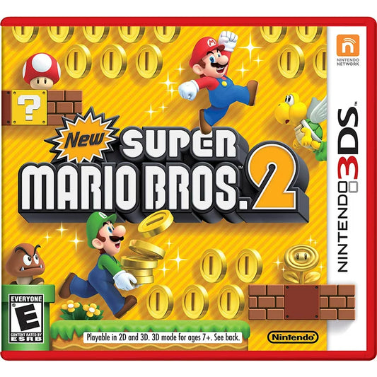 New Super Mario Bros 2 - Nintendo 3DS Game - Premier Trading Cards