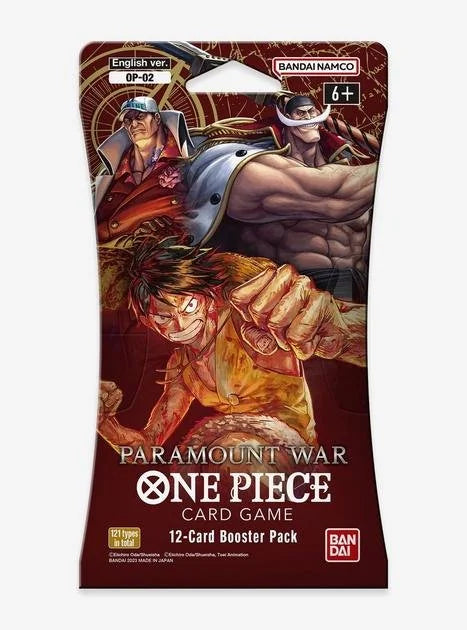 One Piece Paramount War Blister Pack - Premier Trading Cards