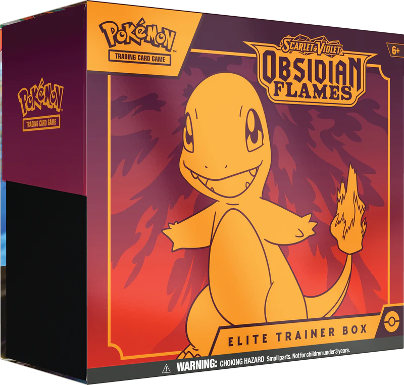 Pokemon SV3 Obsidian Flames Elite Trainer Box - Premier Trading Cards