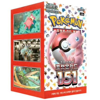 Pokémon Card Scarlet & Violet 151 Booster Box (Korean Version) - Premier Trading Cards