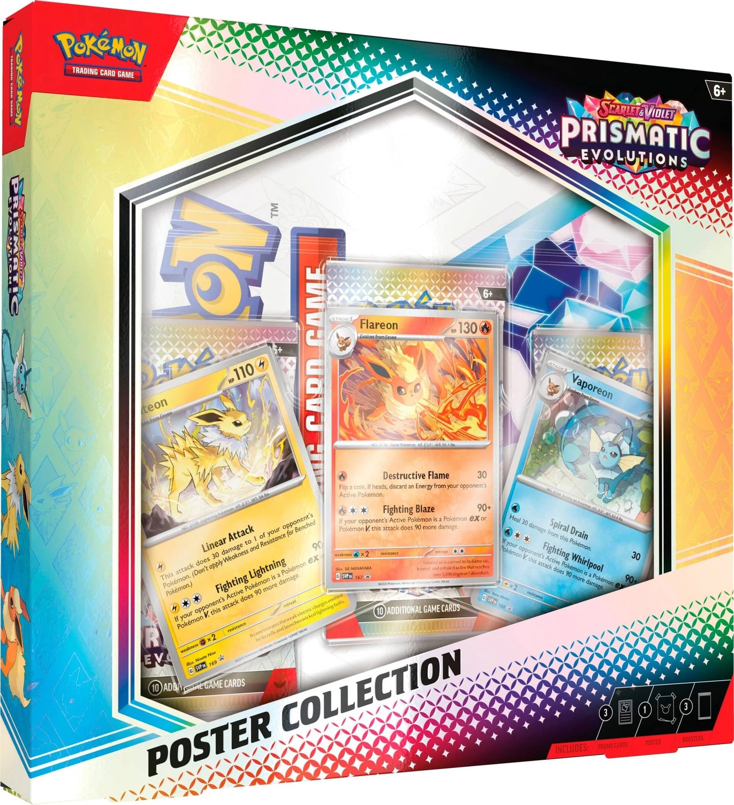 Pokemon Prismatic Evolutions Poster Collection (Pre-Order)