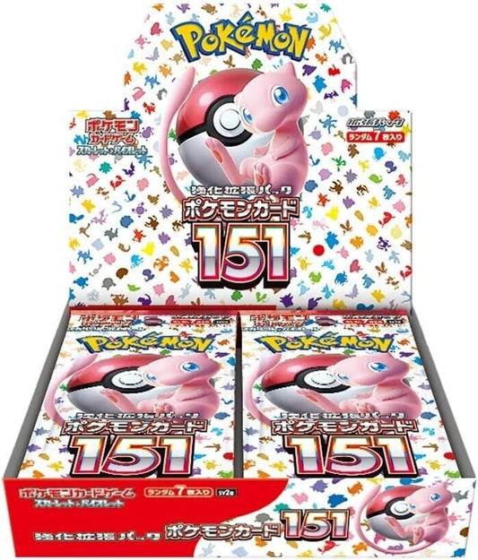 Pokemon TCG Scarlet & Violet 151 BOX sv2a (Japanese)