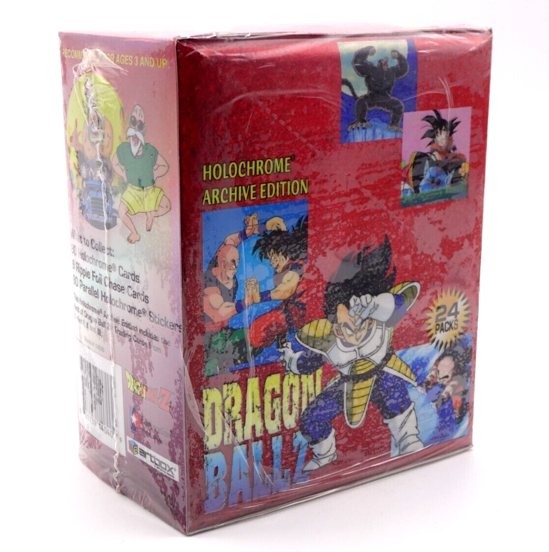 Dragon Ball Z Holochrome Archive Edition Booster Box Vintage Artbox