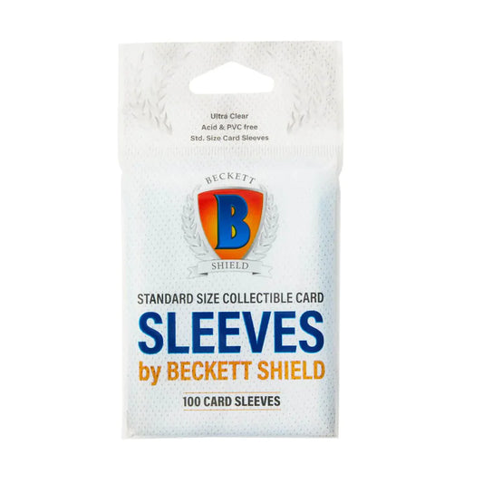 Beckett Shield Standard Sleeves 100CT - Premier Trading Cards