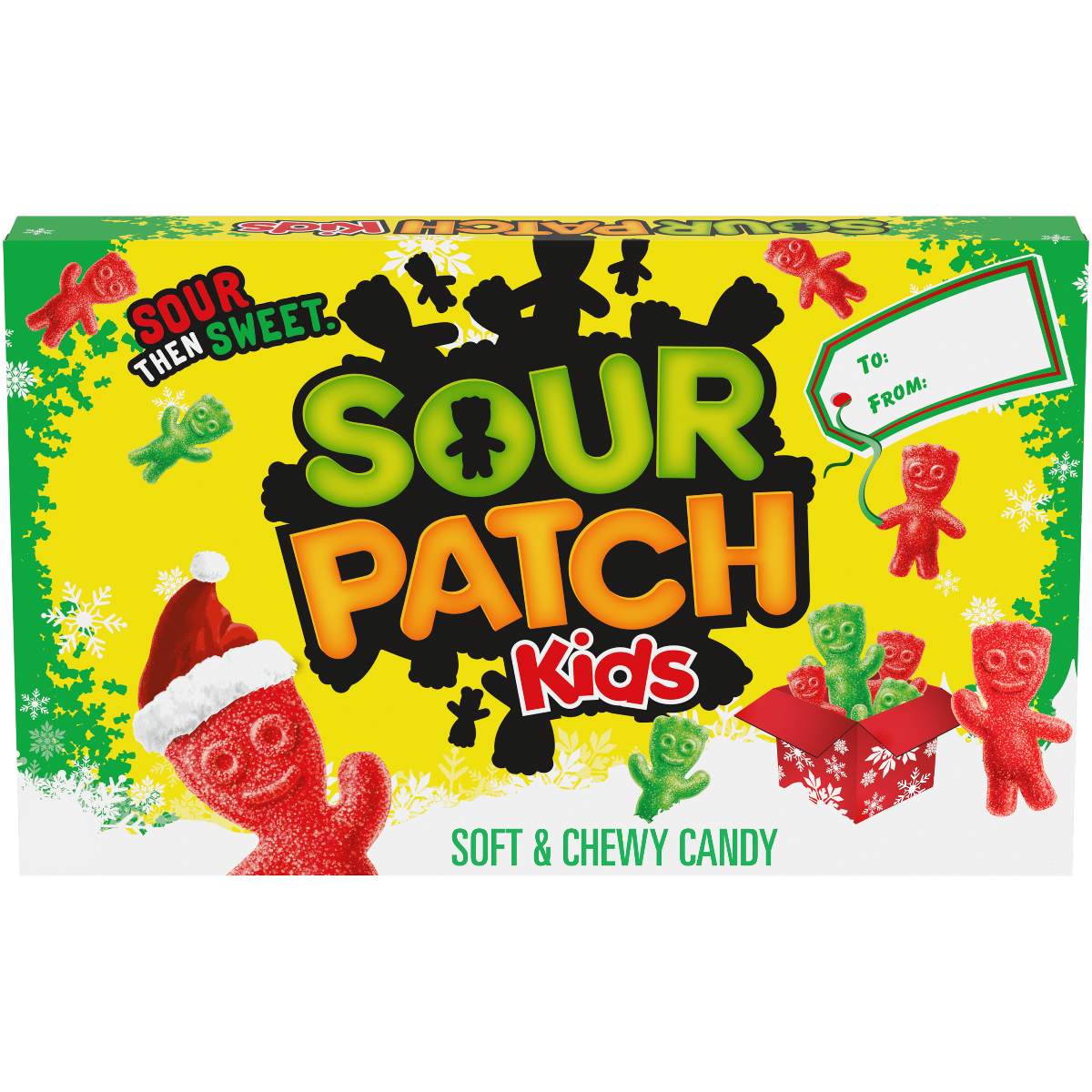 Sour Patch Kids Christmas (3.1oz Theater Box) - Premier Trading Cards