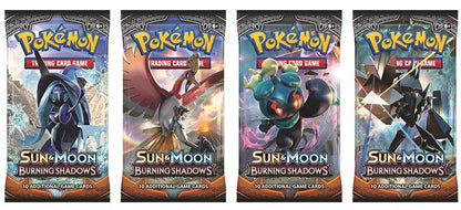 Sun & Moon Burning Shadows - Pokémon Booster Pack - Premier Trading Cards