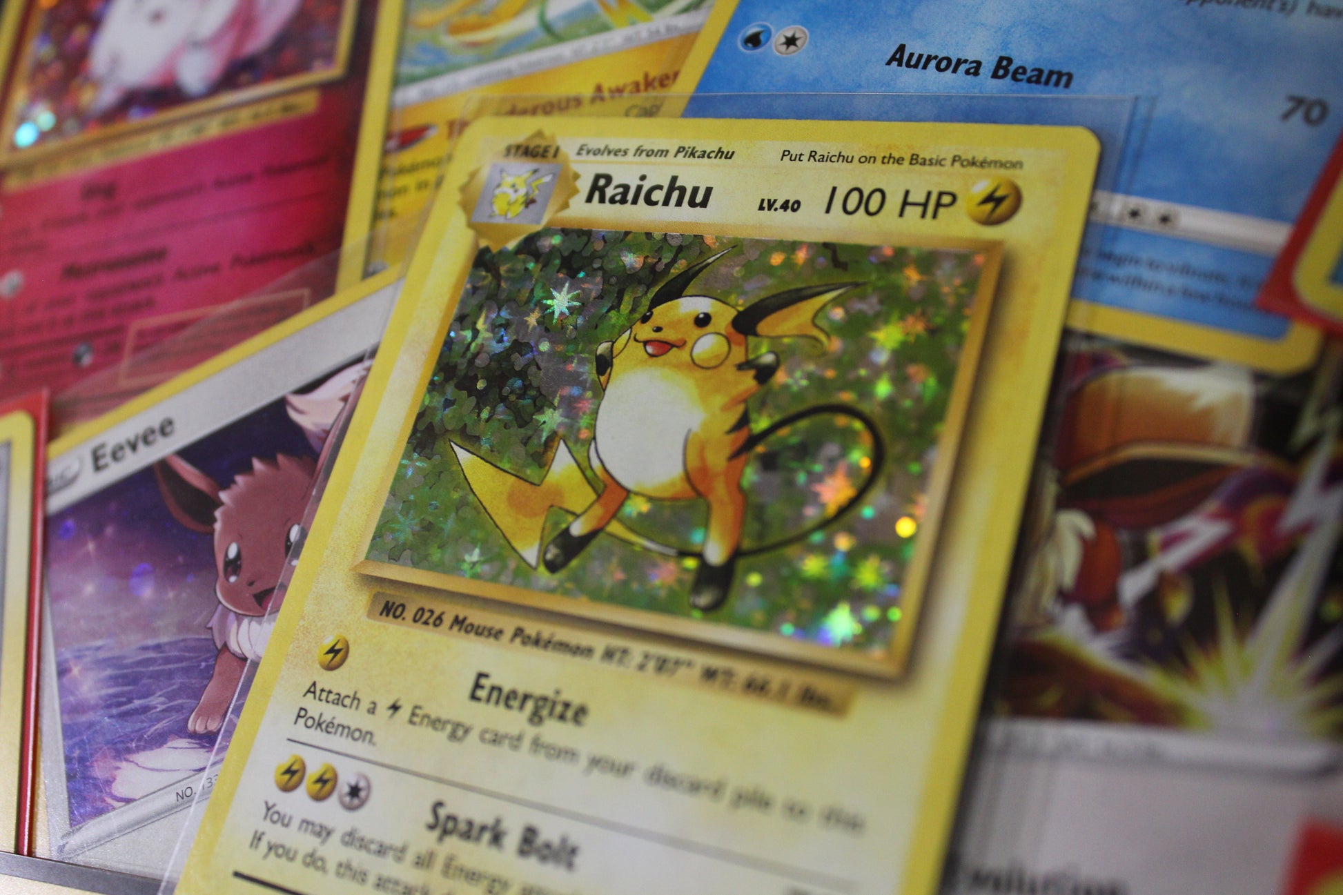 Authentique carte Pokémon Raichu GX ultra rare -  France