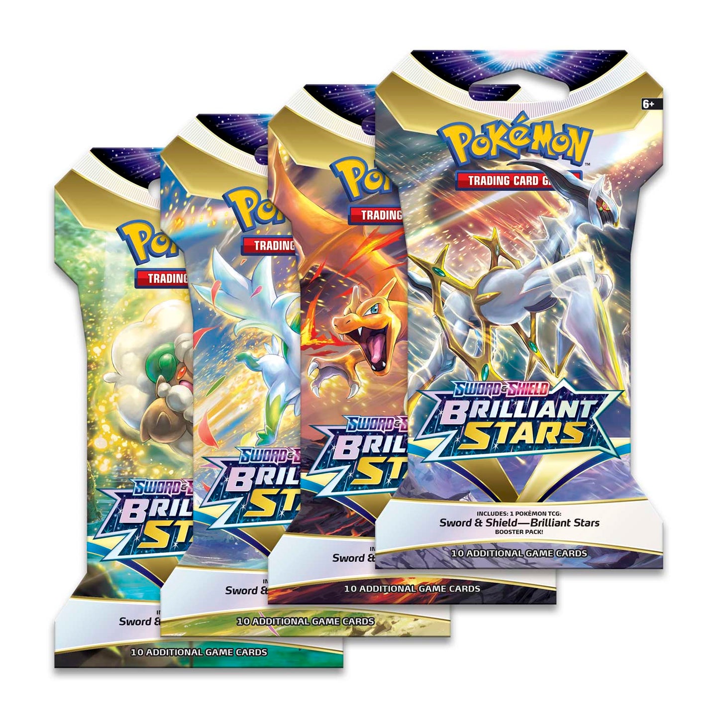Sword & Shield Brilliant Stars - Pokémon Booster Pack - Premier Trading Cards