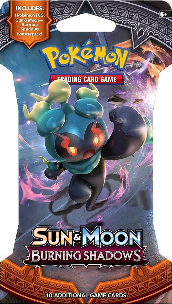 Pokemon Sun and 2024 Moon burning shadows boosters