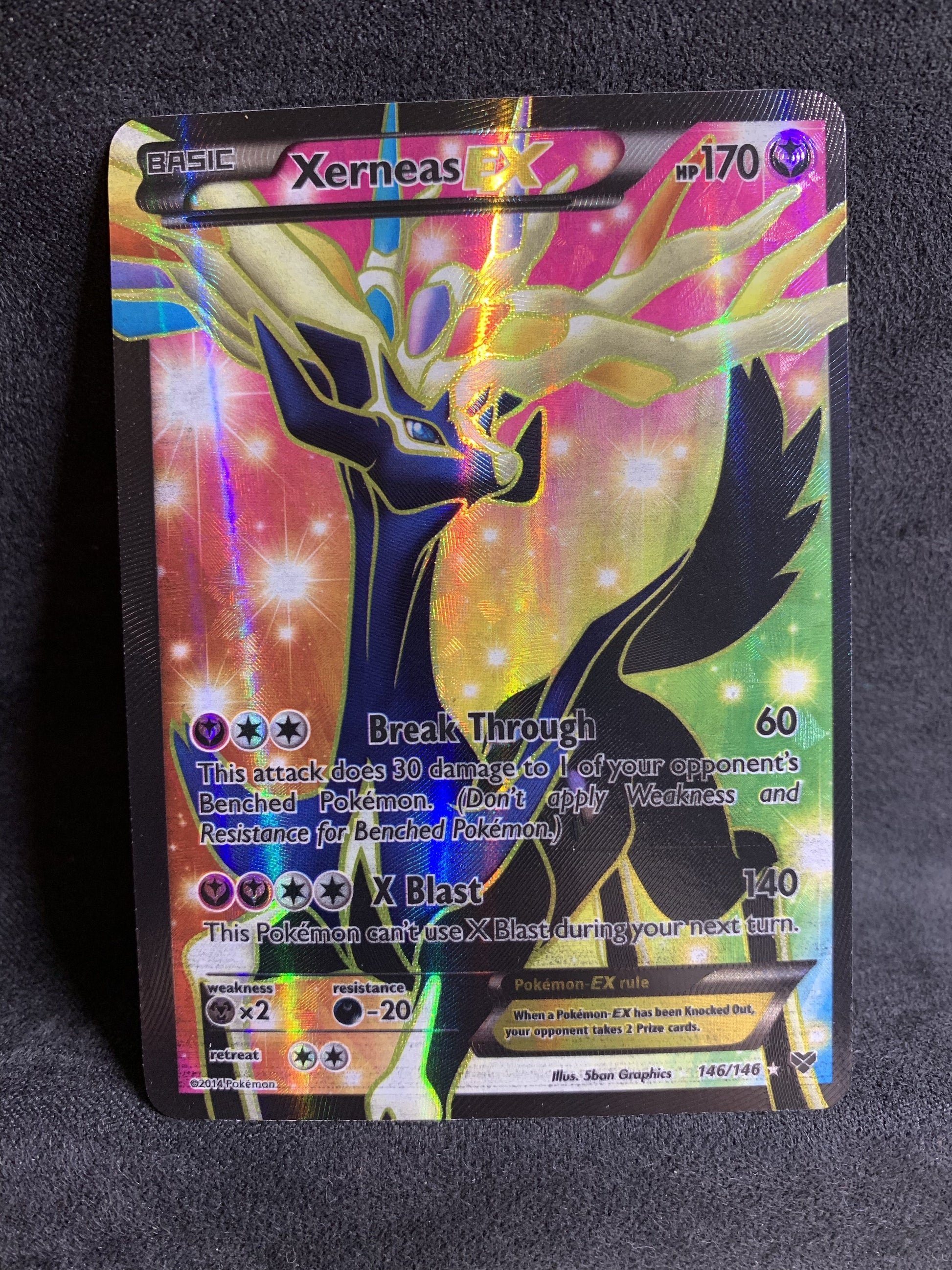 Xerneas EX - 146/146 - Full Art Ultra Rare - Premier Trading Cards