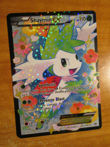 Shaymin EX - RC21/RC25 - Full Art Ultra Rare - Premier Trading Cards
